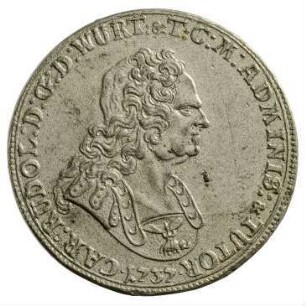 Münze, Taler, 1737