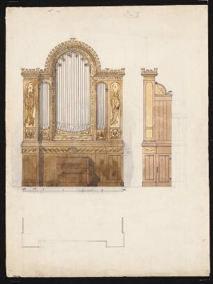 Gethsemanekirche, Berlin-Prenzlauer Berg: Orgel: 2 Ansichten