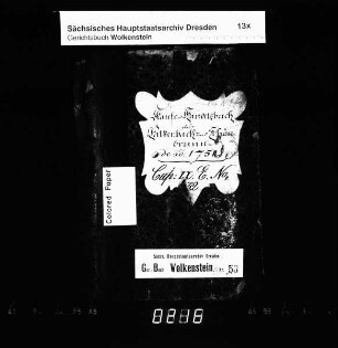Gerichtshandelsbuch von Falkenbach und Schönbrunn (bei Wolkenstein), Bd. 3
