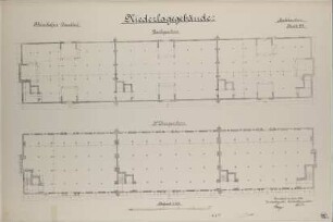 Niederlagegebäude, 3. Ober- und Dachgeschoss