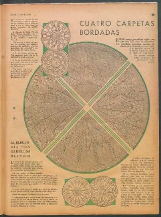 La elegancia con cabellos blancos