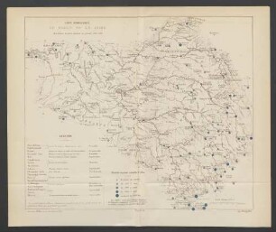 Carte hydrologique du Bassin de la Seine