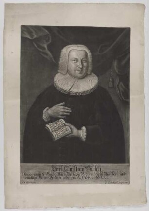 Bildnis des Carl Christian Hirsch