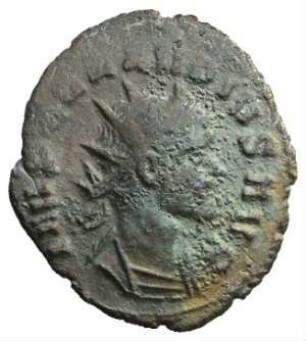 Münze, Antoninian, 268 - 270 n. Chr.