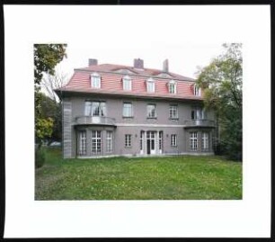 Villa Ostermann, Darmstadt: Ansicht der Gartenseite, 2009
