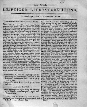 1802-11-04 : 109. Stück