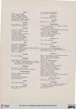 Vereinsmitteilungen Badischer Kunstgewerbeverein