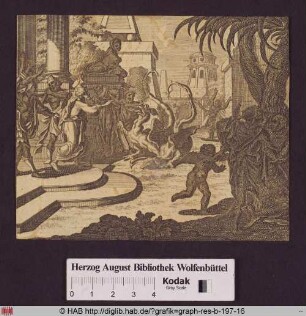 Der Heilige Matthäus überwindet die Drachen der Zauberer in Äthiopien.