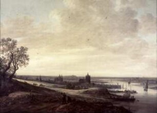 Blick auf Arnhem von Nordwesten