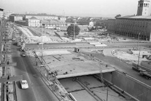 Umbau des Ettlinger-Tor-Platzes.