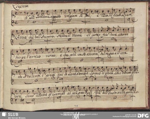 Recitativo: A più sublime oggetto