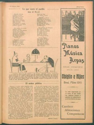 El orden público