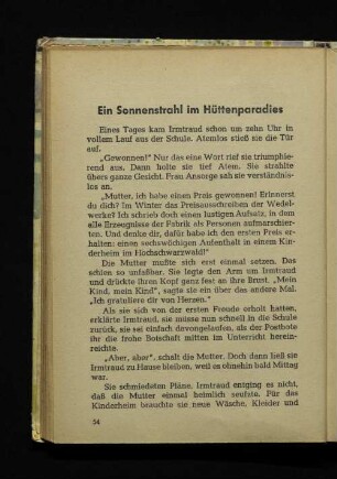 Ein Sonnenstrahl im Hüttenparadies