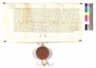 Pfalzgraf Ottheinrich gegen Albrecht von Hohenlohe: Pfalzgraf Georg bei Rhein; Siegel.