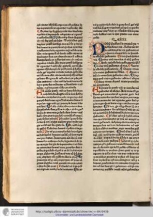 Postquam premissum est creatione rerum et distinctione earum, restat nunc tertio considerandum de rerum gubernatione et primo in communi...