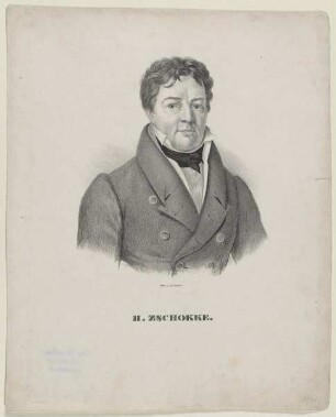 Bildnis des Heinrich Zschokke