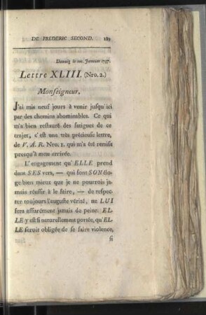 Lettre XLIII.