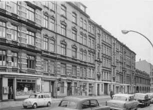 Hamburg-St. Pauli. Altbauten in der Seilerstraße