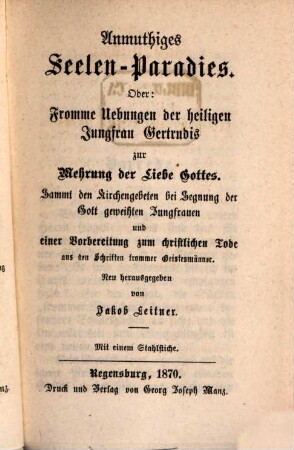 Handbücher des klösterlichen Lebens, 4