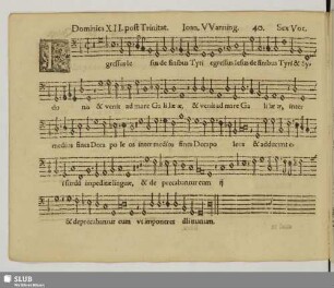 40. Egressus Jesus de finibus
