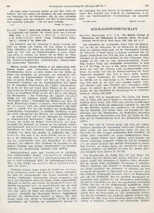 493-494 [Rezension] Anruf und Aufbruch