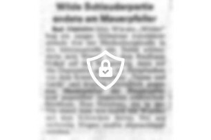 Wilde Schleuderpartie endete am Mauerpfeiler