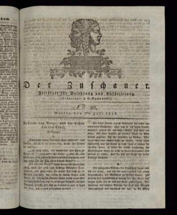 No. 90 - 27. Juli 1822