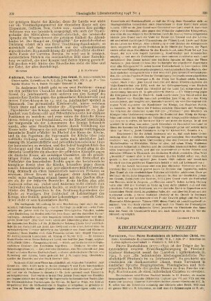220-221 [Rezension] Tarvainen, Olavi, Paavo Ruotsalainen als lutherischer Christ