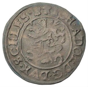 Schleswig-Holstein-Gottorp: Doppelschilling 1596