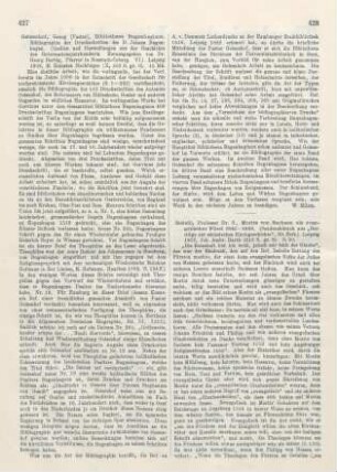 427-428 [Rezension] Geisenhof, Georg, Bibliotheca Bugenhagiana