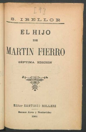 El hijo de Martin Fierro