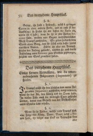Das vierzehente Hauptstück
