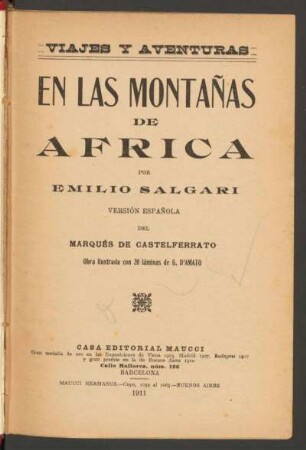 En las montañas de África