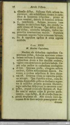 Cap. XXIV. M. Manlius Capitolinus