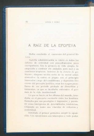 A raíz de la epopeya : (Proemio)