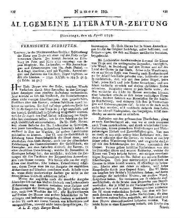 Lechevalier, Jean Baptiste: Beschreibung der Ebene von Troja mit einer auf der Stelle aufgenommenen Charte : ... Mit vier Charten / ... vorgelegt von ... Lechevalier ... Mit Anm. u. Erl. von ... Andreas Dalzel ... Aus dem Engl. übers. und mit Vorr., Anm. und Zusätzen des ... Hofrath Heyne begleitet. - Leipzig : Weidmann, 1792