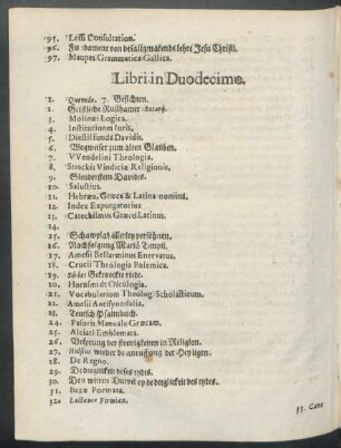 Libri in Duodecimo.
