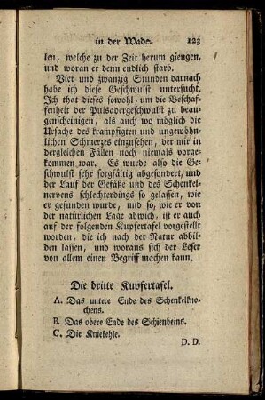 Die dritte Kupfertafel.