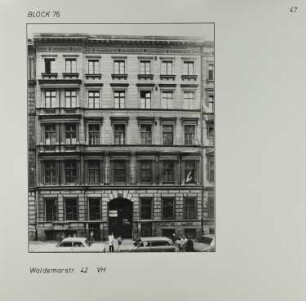 Fotografie: Waldemarstr. 42, um 1981