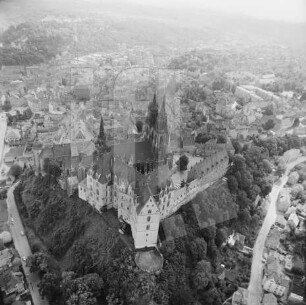 Domberg Meißen : Blickrichtung Süden zur Altstadt
