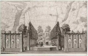 Freilichttheater beim Saturnfest 1719 im Plauenschen Grund