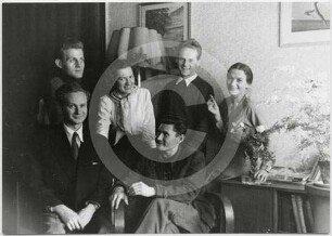 Gruppenporträt mit Henryk Tomaszewski