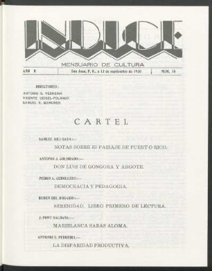 Año II, : núm. 18, 13 de septiembre de 1930