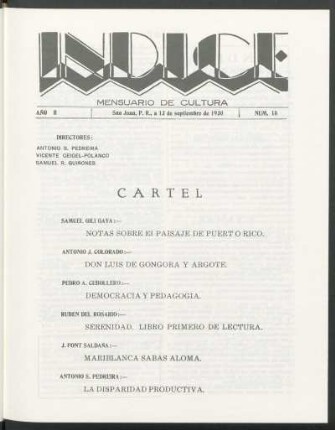 Año II, : núm. 18, 13 de septiembre de 1930