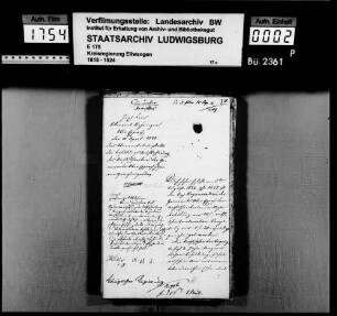 Ortsvorsteher zu Obereppach