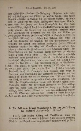 § 117. Die heilige Allianz und Deutschland