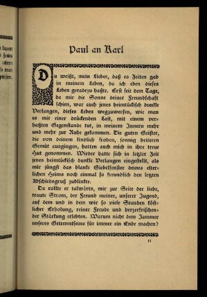 161-174, Paul an Karl