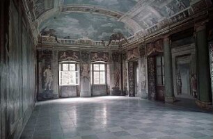 Schloss Hellbrunn — Festsaal — Wandbild Deckenbild