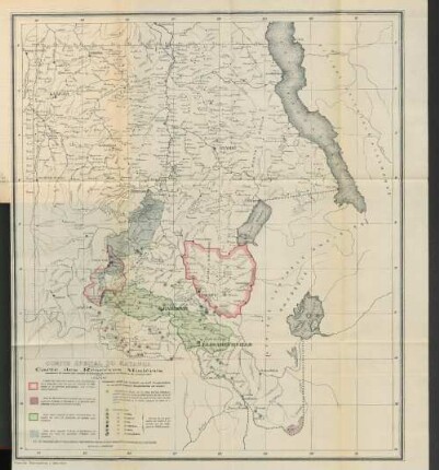 Carte des Rèserves Minières.