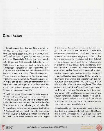 Zum Thema